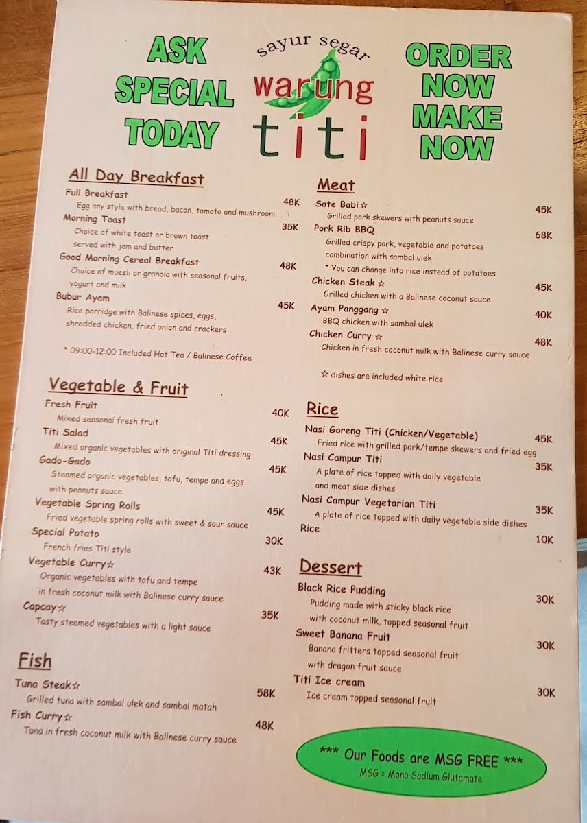 Menu Warung Titi-10