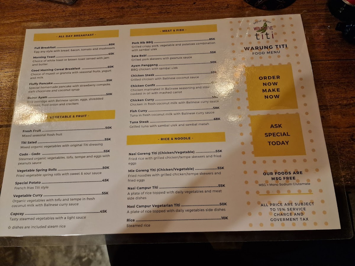 Menu Warung Titi-3